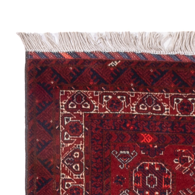 Tapis de couloir Tapis afghan - Boukhara - 285 x 82 cm - rouge