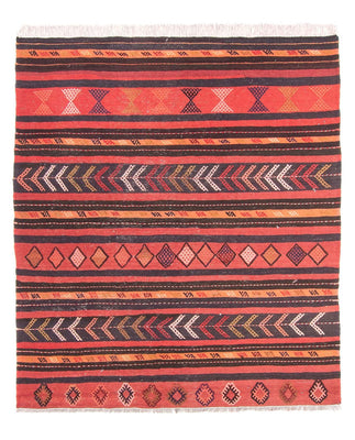 Tapis Kelim - Vieux - 190 x 160 cm - multicolore