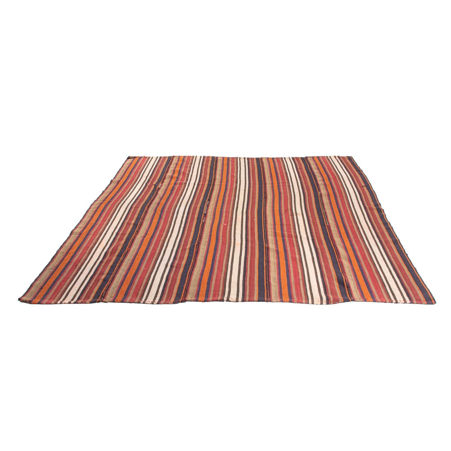 Tapis Kelim - Vieux - 200 x 170 cm - multicolore