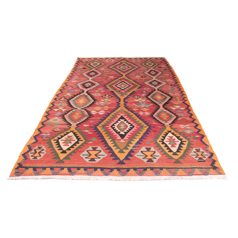 Tapis de couloir Tapis Kelim - Vieux - 310 x 165 cm - multicolore