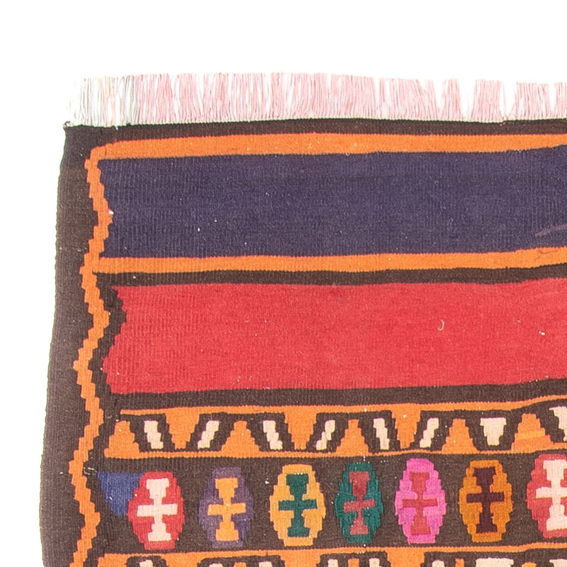 Tapis de couloir Tapis Kelim - Vieux - 310 x 144 cm - multicolore