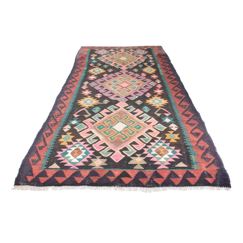 Tapis de couloir Tapis Kelim - Vieux - 347 x 150 cm - multicolore