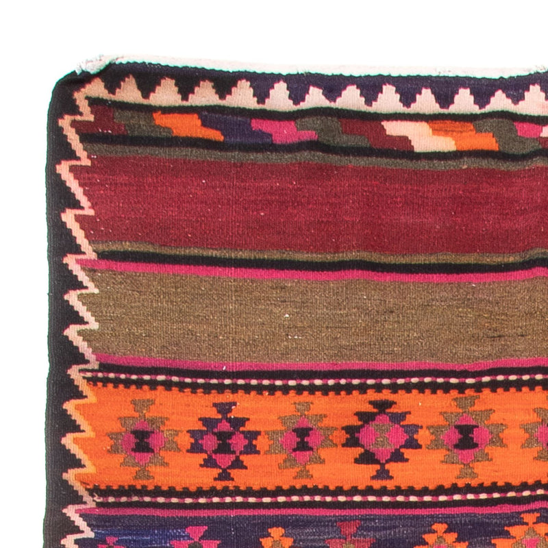 Tapis de couloir Tapis Kelim - Vieux - 395 x 160 cm - multicolore