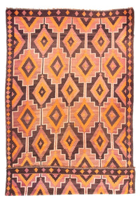 Tapis Kelim - Vieux - 460 x 280 cm - multicolore