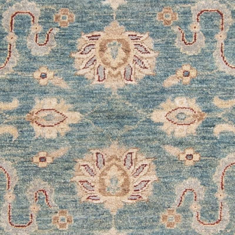 Tapis de couloir Tapis Ziegler - 194 x 78 cm - turquoise