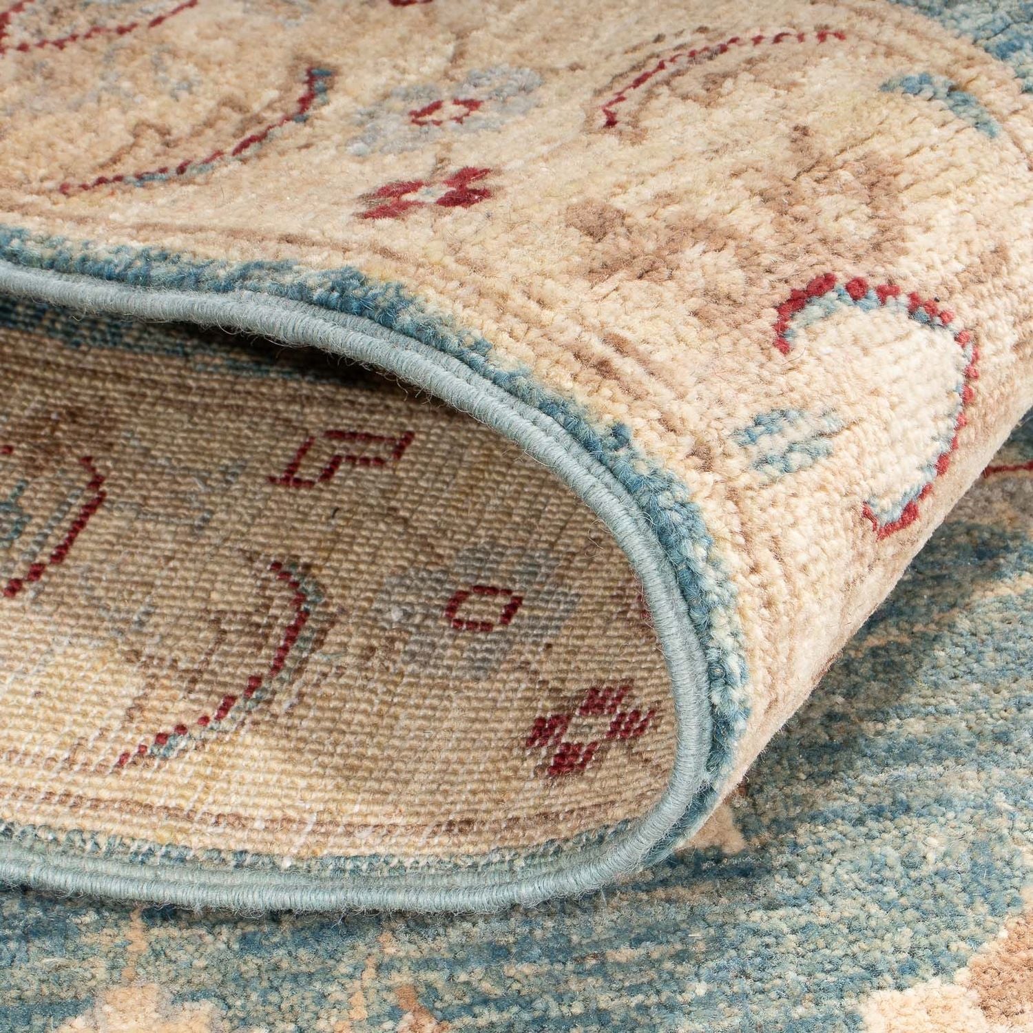 Tapis de couloir Tapis Ziegler - 194 x 78 cm - turquoise