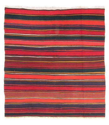 Tapis Kelim - Vieux carré  - 215 x 190 cm - multicolore