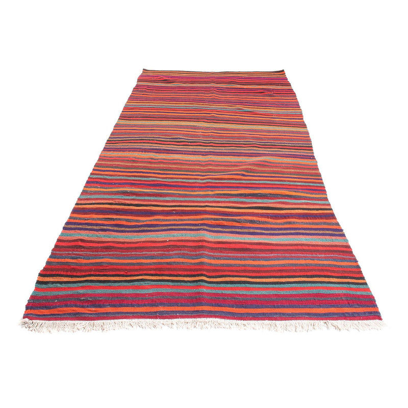 Tapis de couloir Tapis Kelim - Vieux - 300 x 122 cm - multicolore