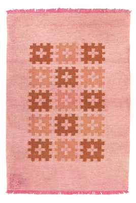 Tapis Kelim - Tendance - 179 x 117 cm - rose