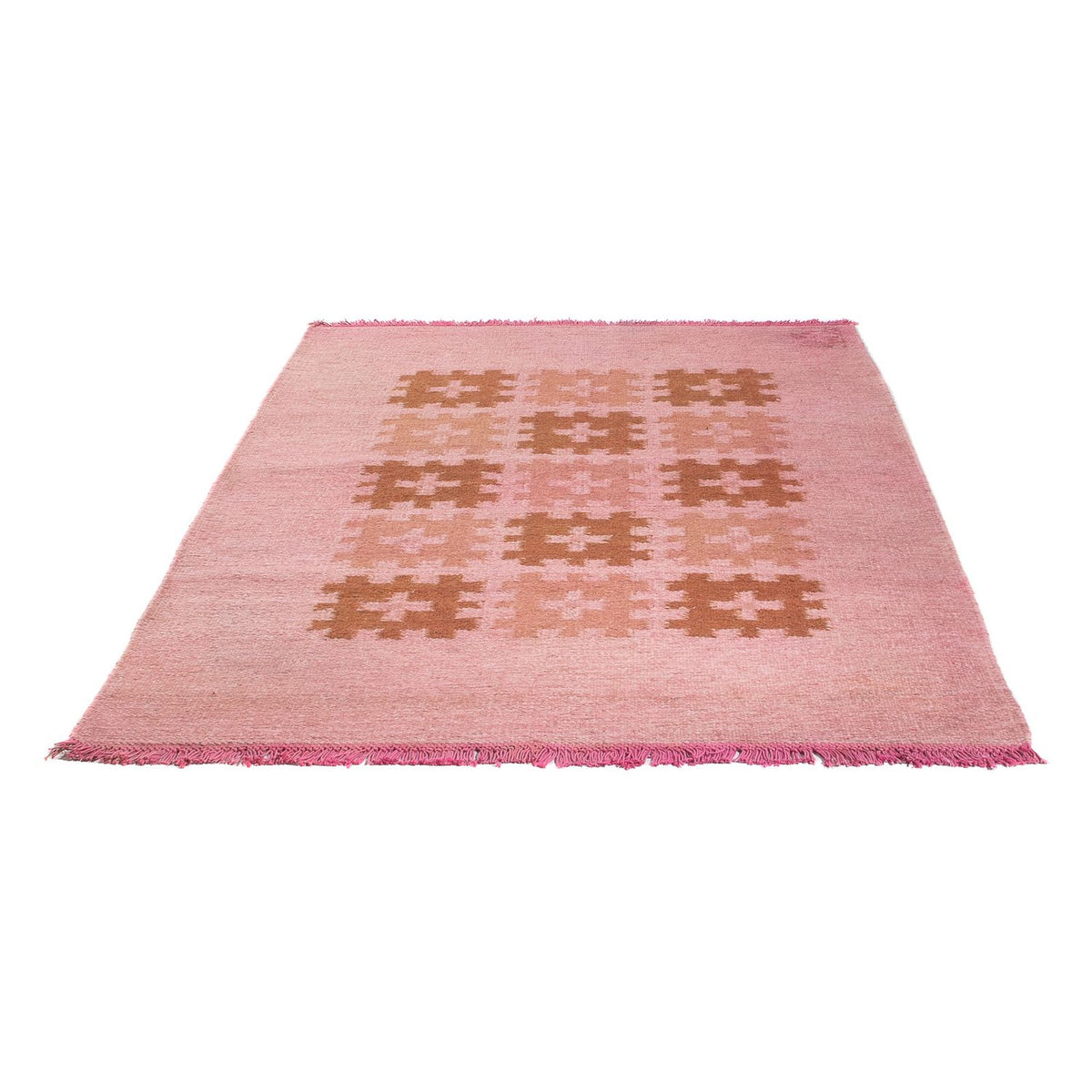 Tapis Kelim - Tendance - 179 x 117 cm - rose