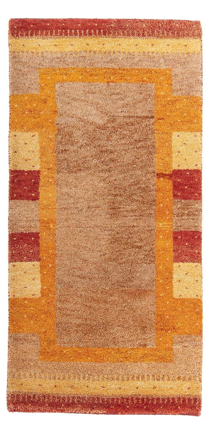 Tapis Gabbeh - Indus - 120 x 60 cm - multicolore