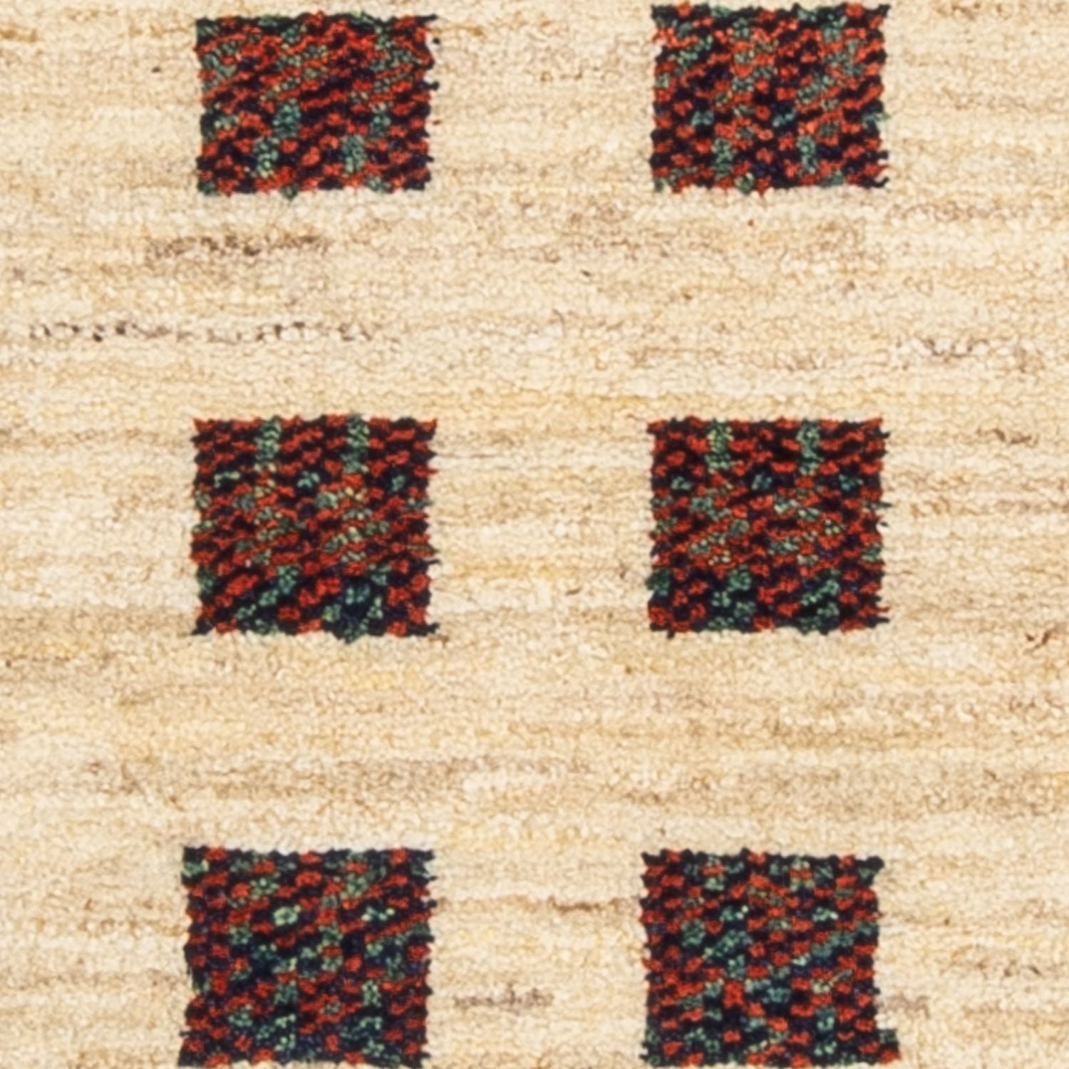 Tapis Gabbeh - Persan - 135 x 84 cm - beige
