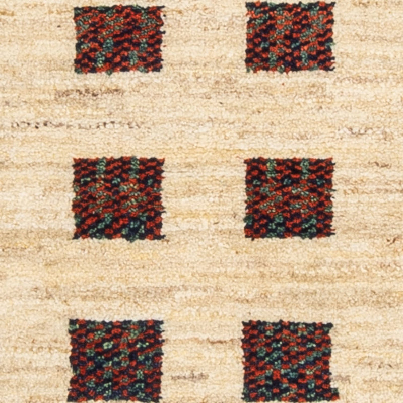 Tapis Gabbeh - Persan - 135 x 84 cm - beige
