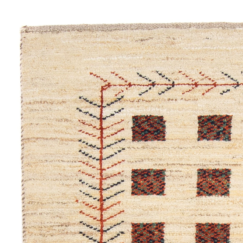 Tapis Gabbeh - Persan - 135 x 84 cm - beige