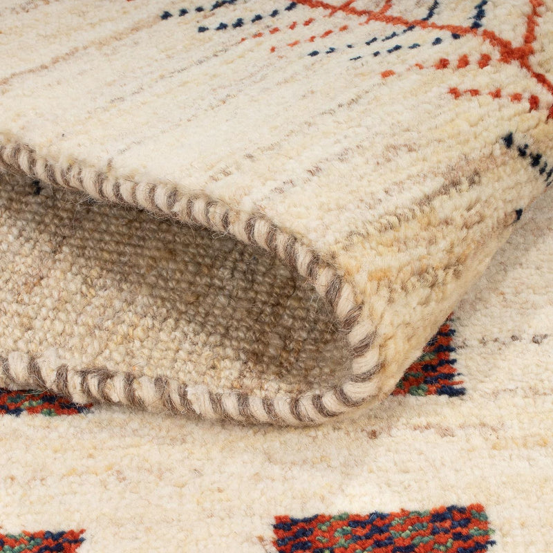 Tapis Gabbeh - Persan - 135 x 84 cm - beige