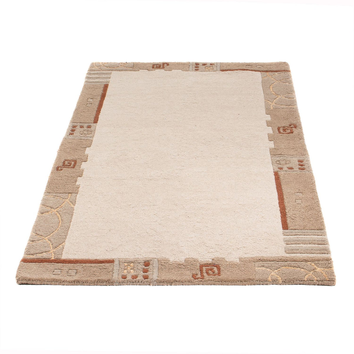 Tapis Népalais - 150 x 80 cm - beige