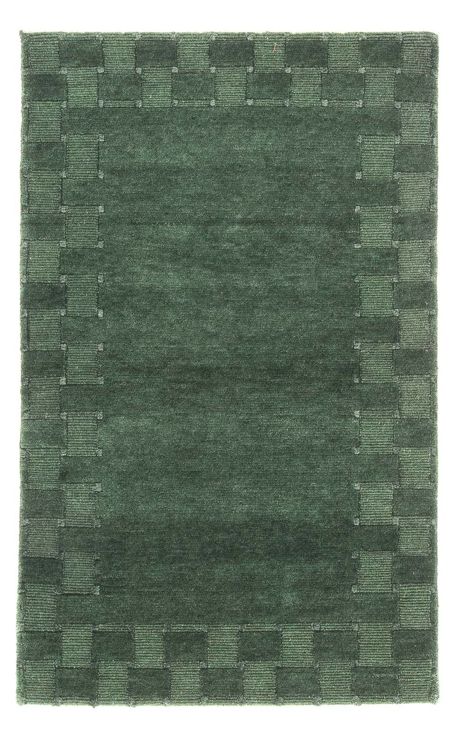 Tapis Népalais - 152 x 93 cm - vert