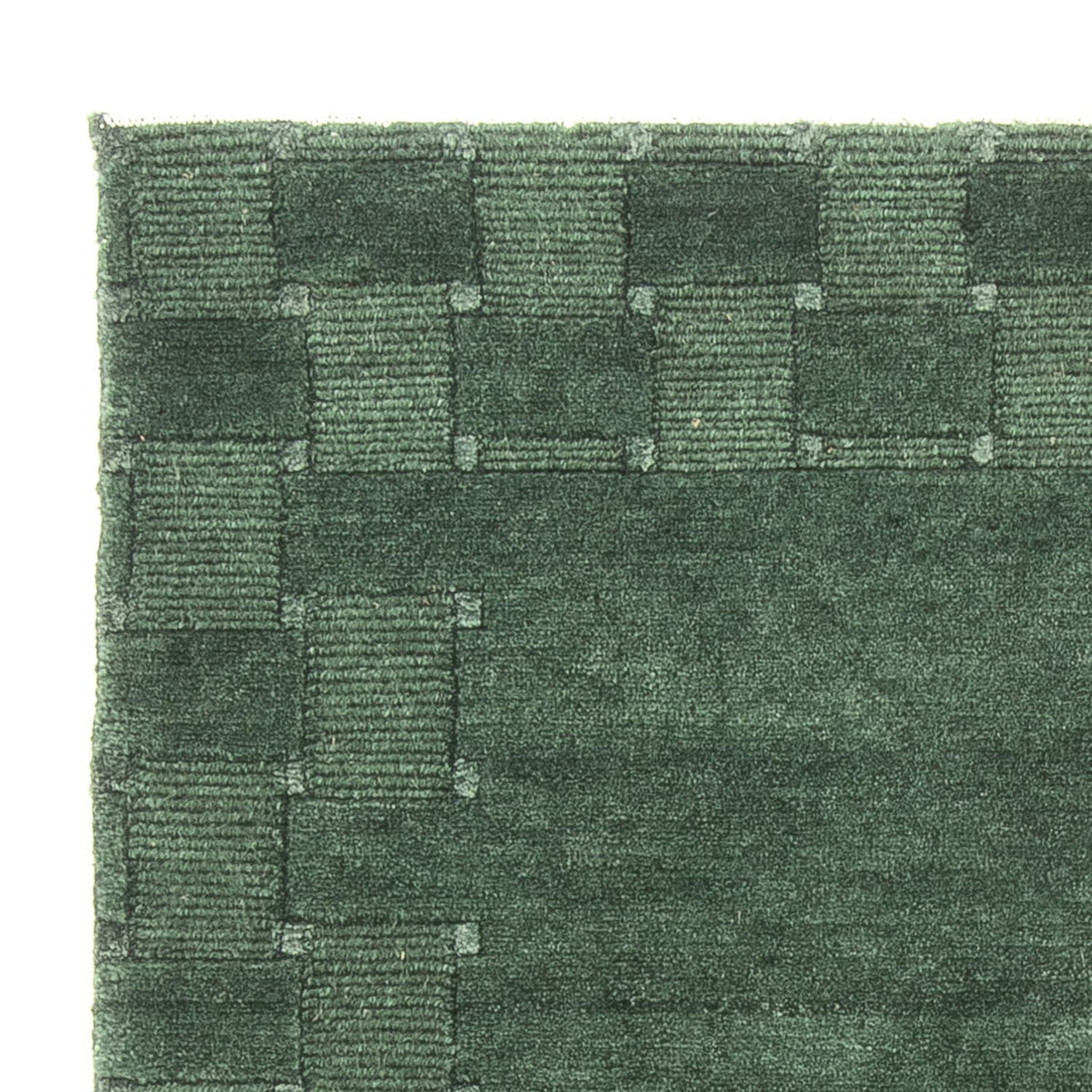 Tapis Népalais - 152 x 93 cm - vert