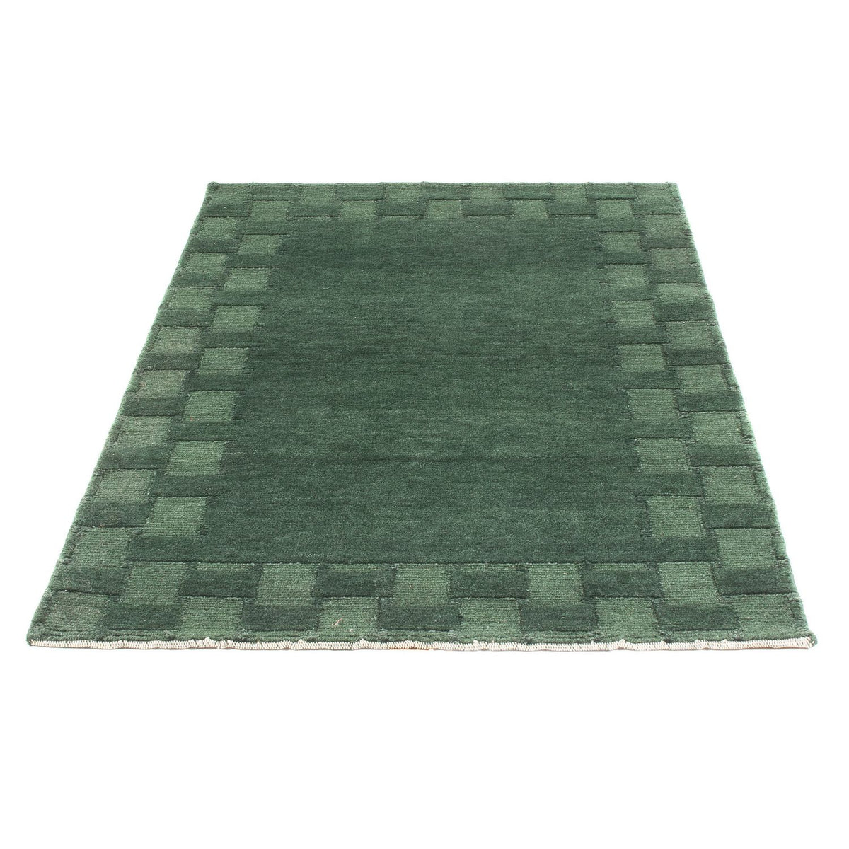 Tapis Népalais - 152 x 93 cm - vert