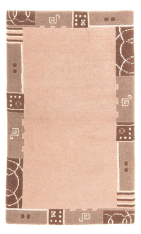 Tapis Népalais - 148 x 83 cm - marron clair