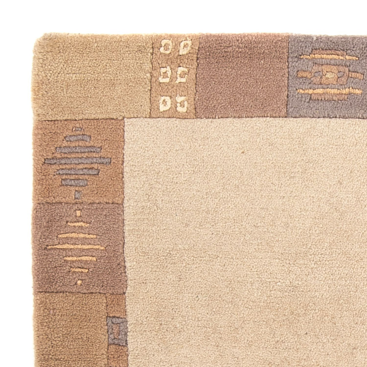 Tapis Népalais - 160 x 90 cm - beige