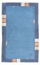 Tapis Népalais - 160 x 90 cm - bleu