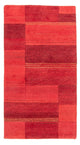 Tapis Népalais - 140 x 73 cm - rouge