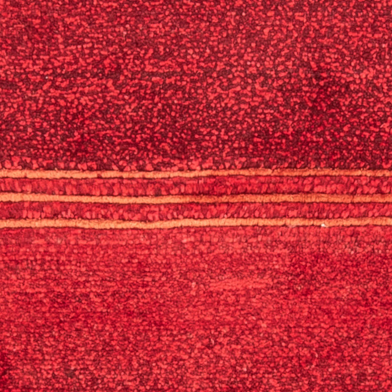 Tapis Népalais - 140 x 73 cm - rouge