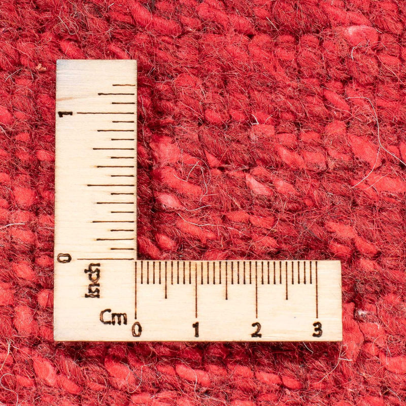 Tapis Népalais - 140 x 73 cm - rouge