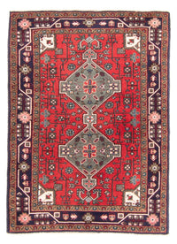 Tapis persan - Nomadic - 150 x 107 cm - rouge