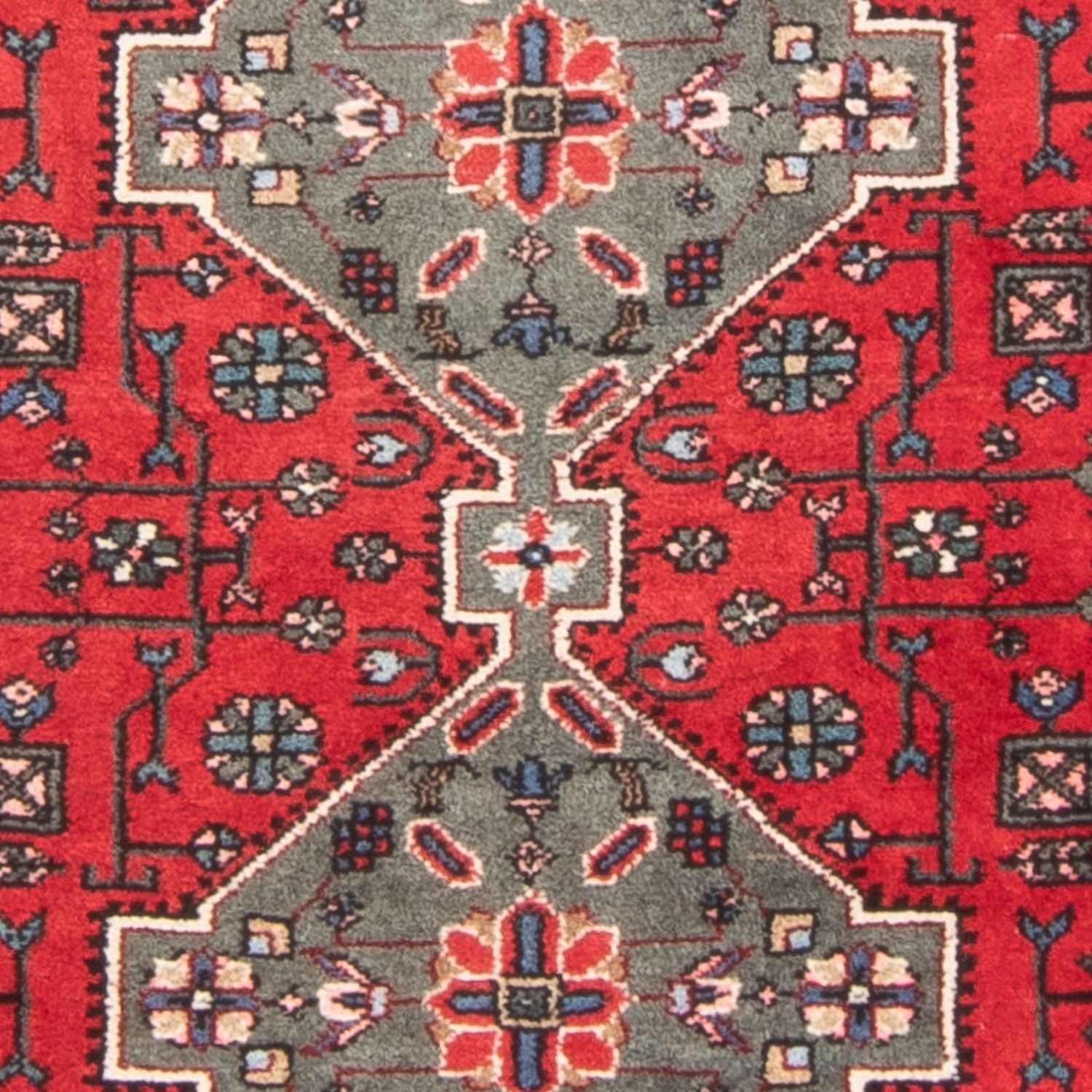 Tapis persan - Nomadic - 150 x 107 cm - rouge
