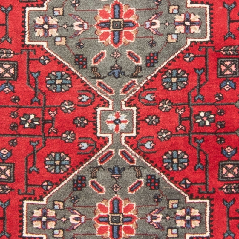 Tapis persan - Nomadic - 150 x 107 cm - rouge