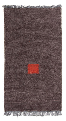 Tapis Népalais - 140 x 70 cm - gris