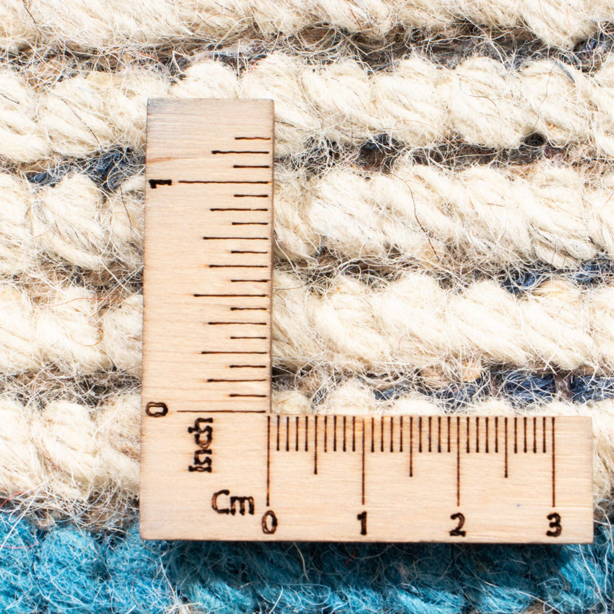 Tapis Népalais - 140 x 70 cm - turquoise