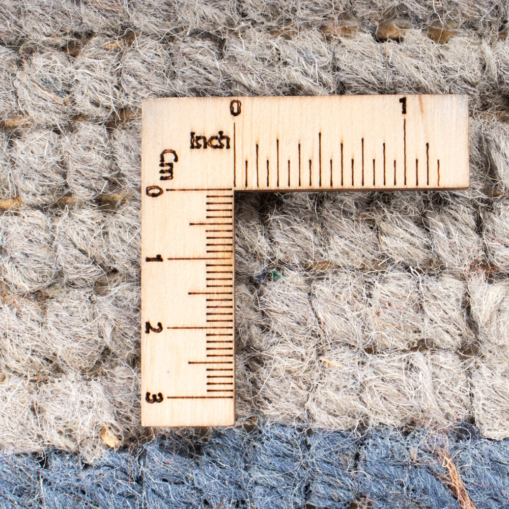 Tapis Népalais - 140 x 70 cm - gris