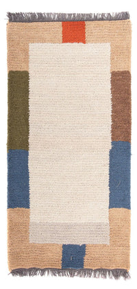 Tapis Népalais - 140 x 70 cm - beige