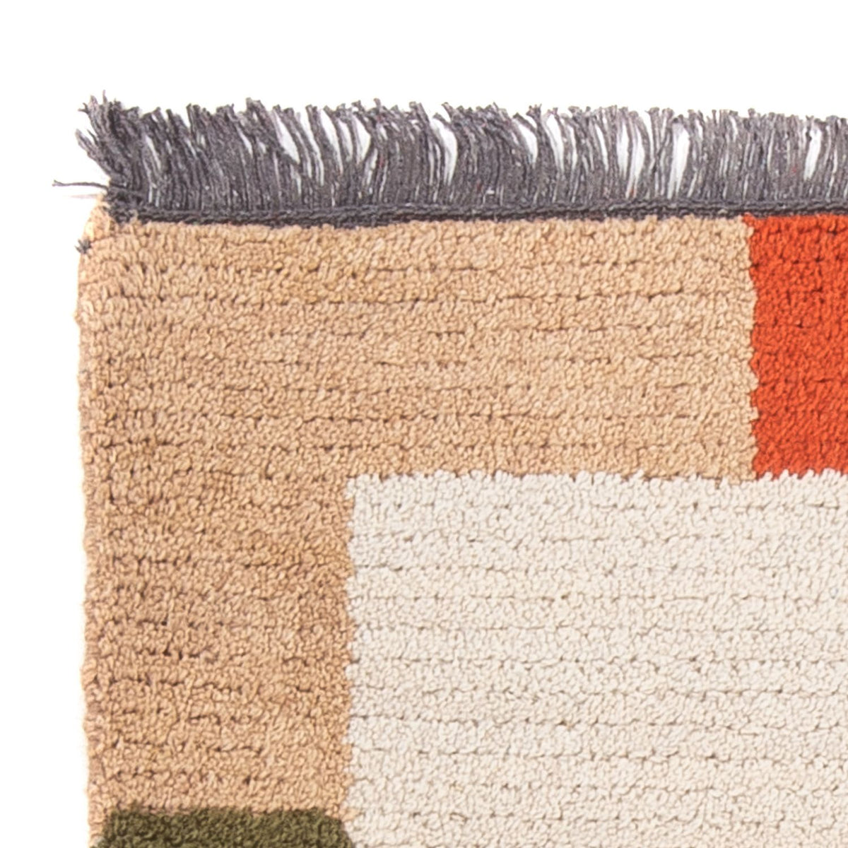 Tapis Népalais - 140 x 70 cm - beige