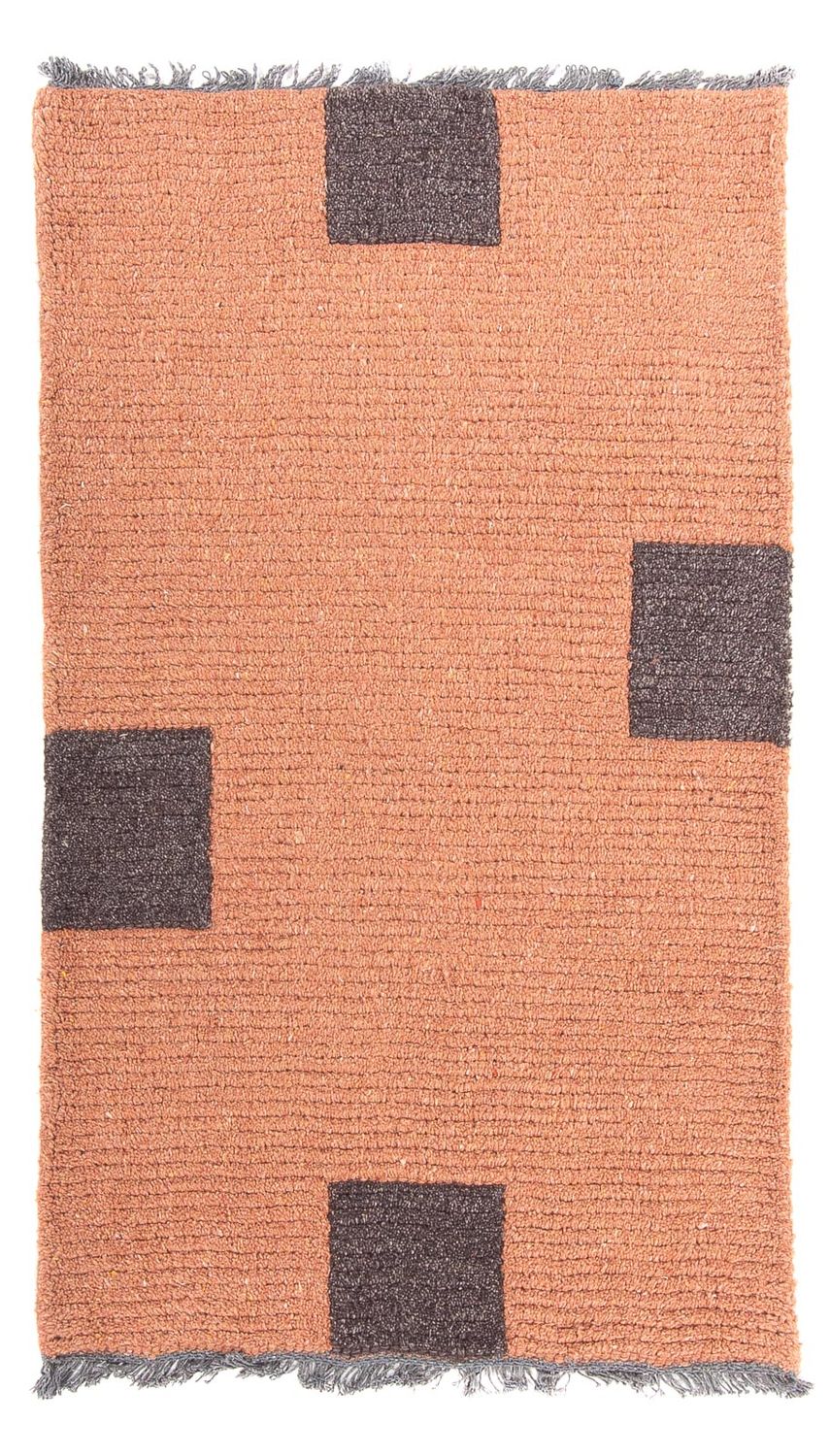 Tapis Népalais - 140 x 70 cm - saumon