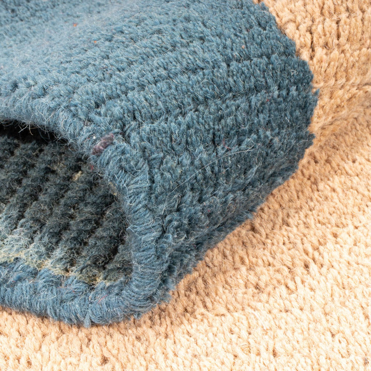 Tapis Népalais - 140 x 70 cm - beige