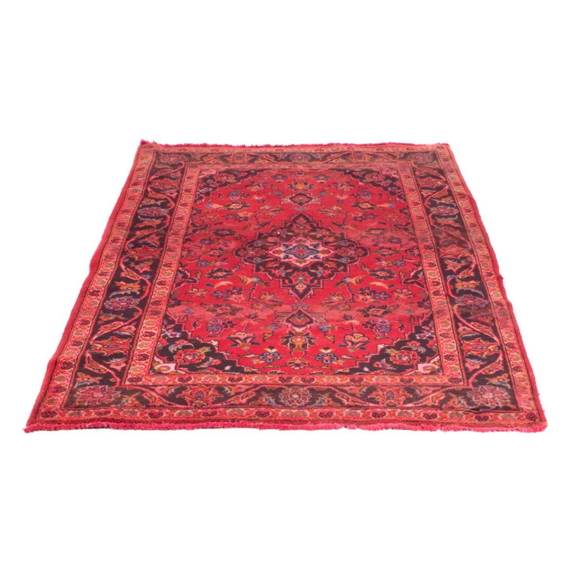 Tapis persan - Keshan - 155 x 100 cm - rouge