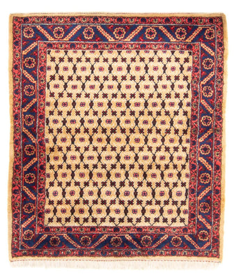 Tapis persan - Nomadic carré  - 147 x 131 cm - beige