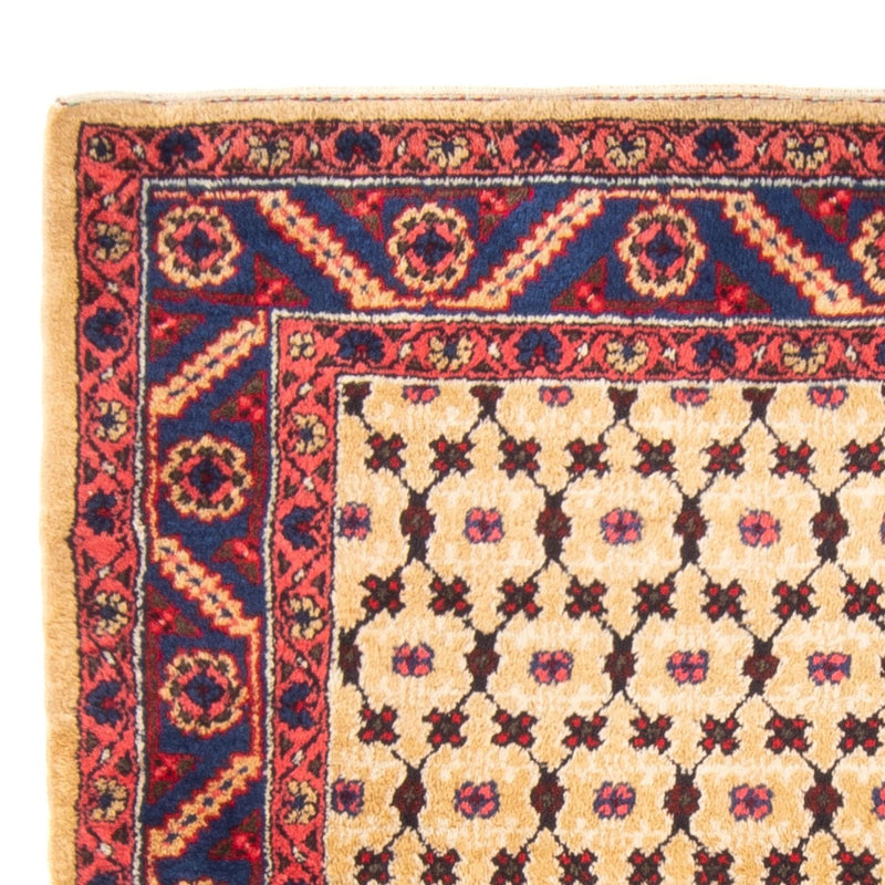 Tapis persan - Nomadic carré  - 147 x 131 cm - beige
