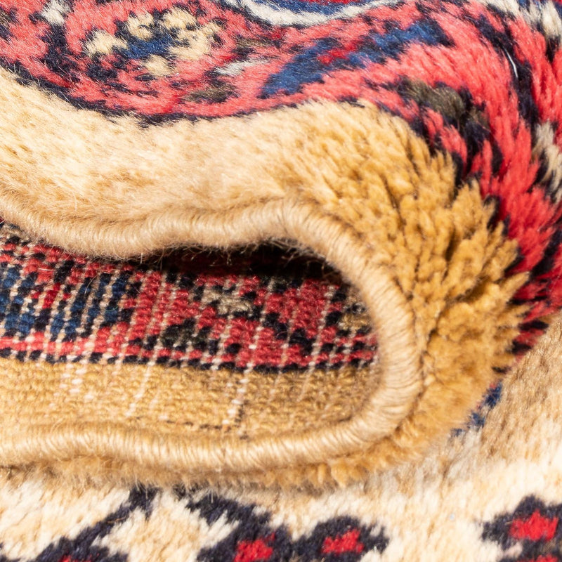 Tapis persan - Nomadic carré  - 147 x 131 cm - beige