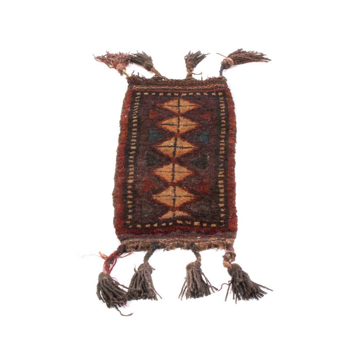 Tapis Belutsch - 68 x 24 cm - marron