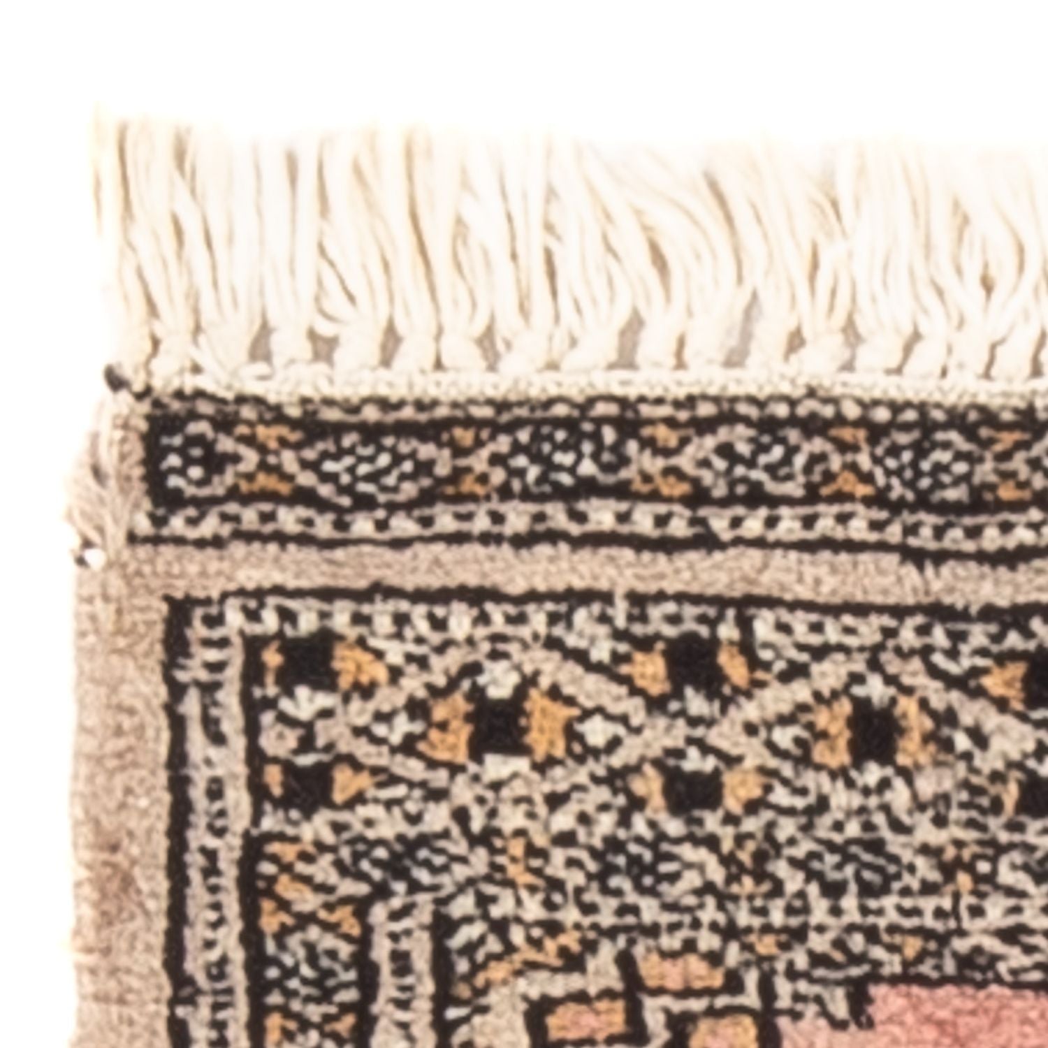 Tapis Pakistani - 62 x 30 cm - saumon