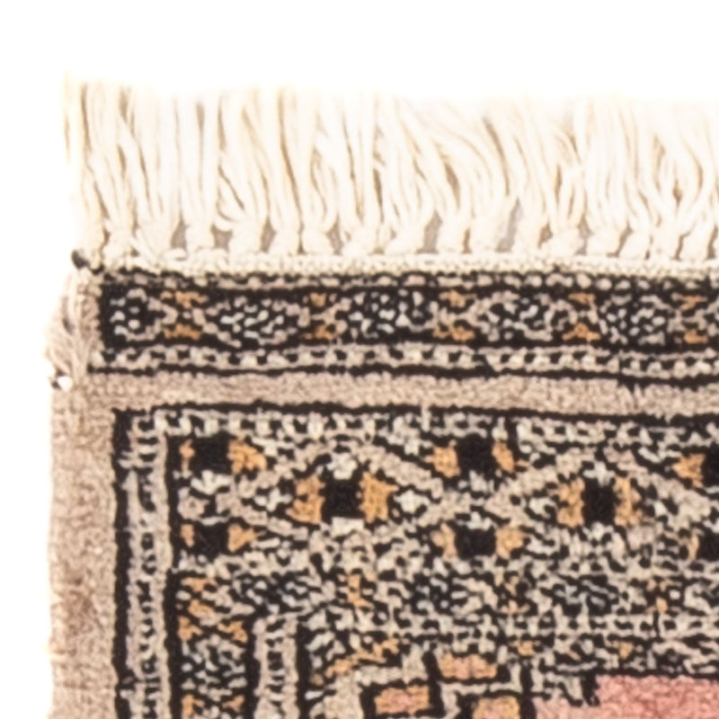 Tapis Pakistani - 62 x 30 cm - saumon