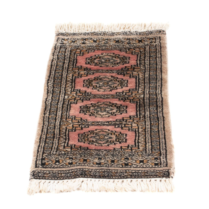 Tapis Pakistani - 62 x 30 cm - saumon