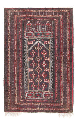 Tapis Belutsch - 136 x 90 cm - multicolore