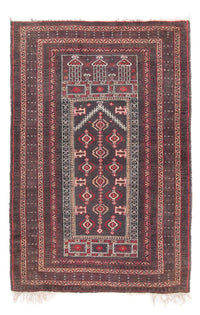 Tapis Belutsch - 136 x 90 cm - multicolore