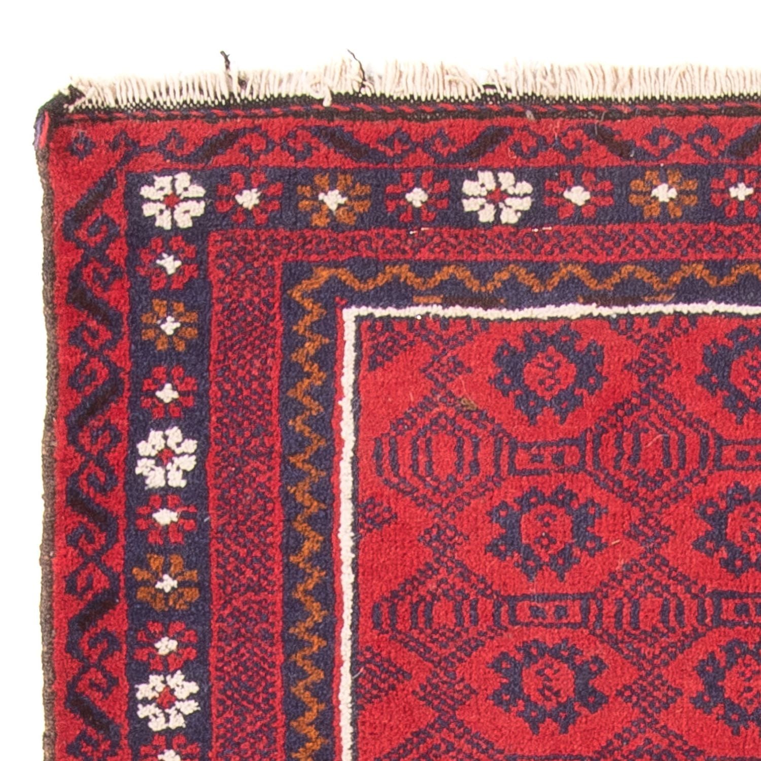 Tapis Belutsch - 122 x 79 cm - rouge